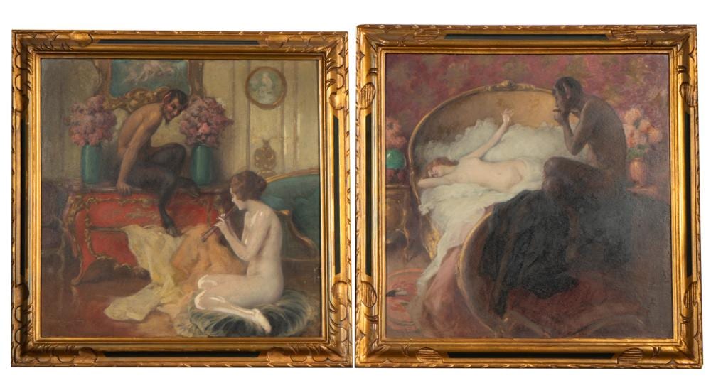Albert Joseph Penot comparable auction result: albert joseph penot 1862 1930 two works