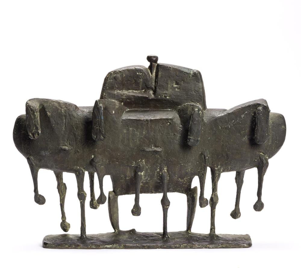 Fritz Koenig comparable auction result: fritz koenig 1924 2017 german quadriga