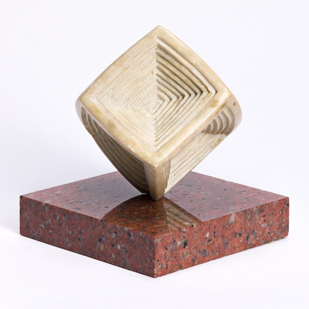 Minoru Niizuma comparable auction result: minoru niizuma 1930 1998 japanese floating cube