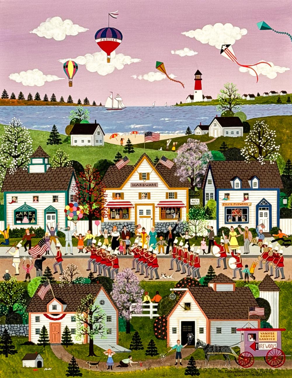 Jane Wooster Scott comparable auction result: jane wooster scott american born 1920