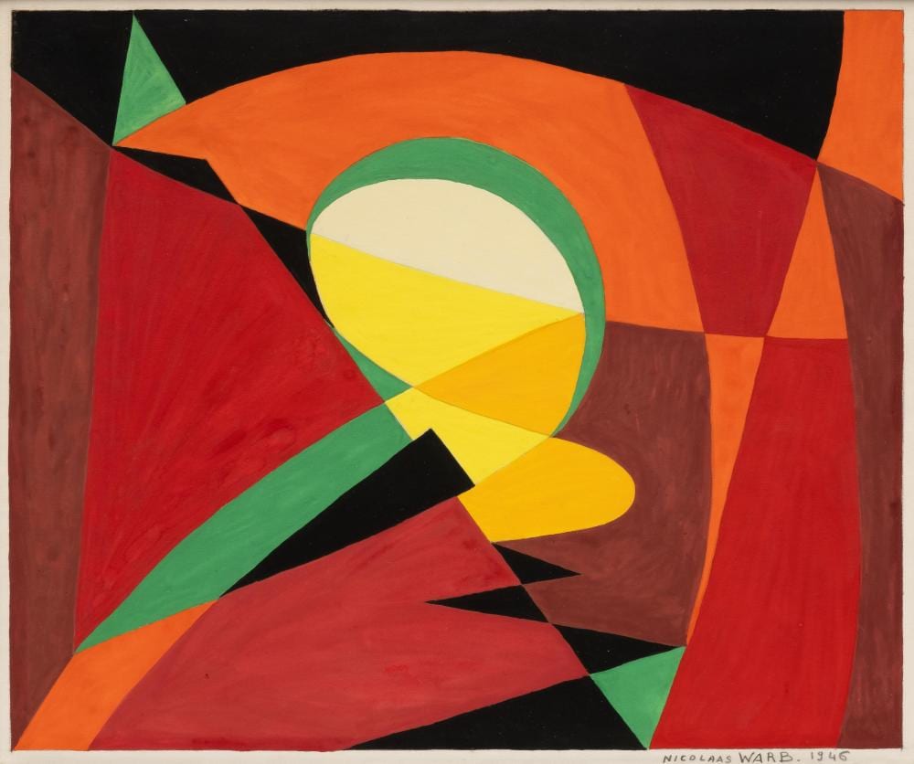 Sophia Elisabeth Warburg comparable auction result: nicolaas warb 1906 1957 untitled
