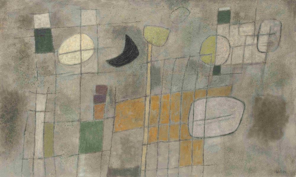 Willibrordus Joseph Leewens comparable auction result: will leewens 1923 1986 oude muur old wall