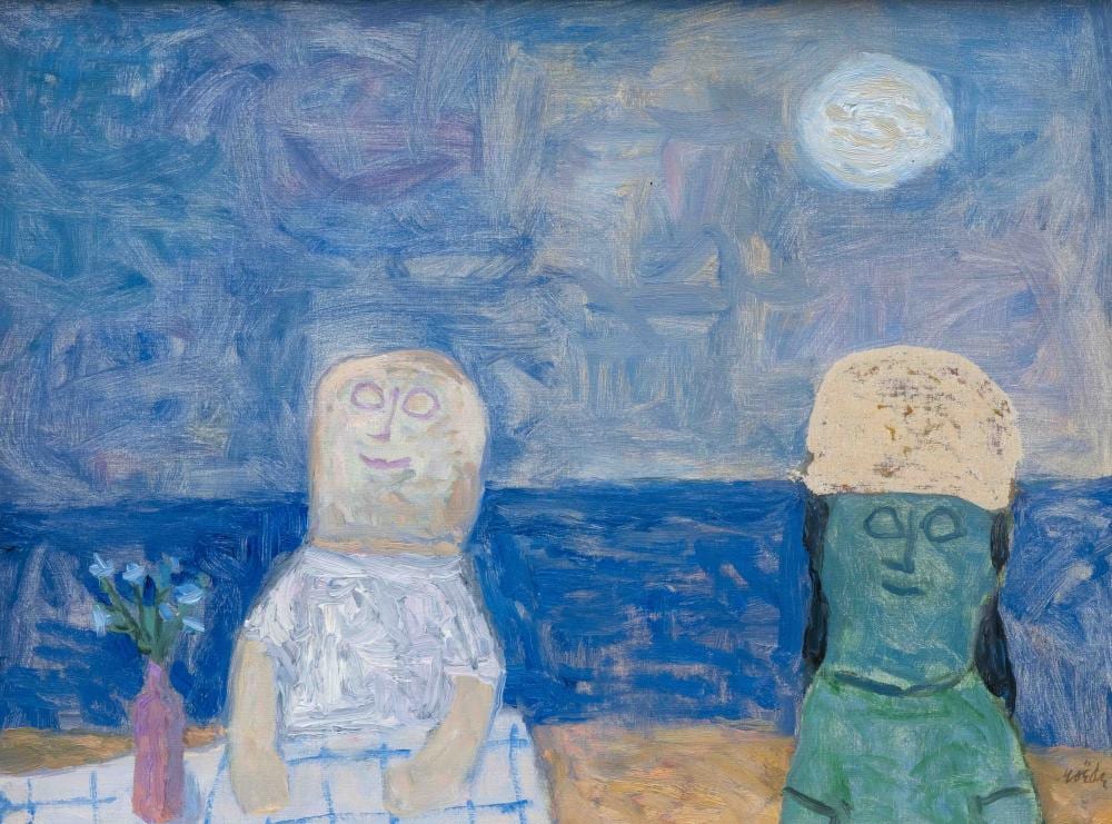 Jan Roede comparable auction result: jan ro de 1914 2007 two figures