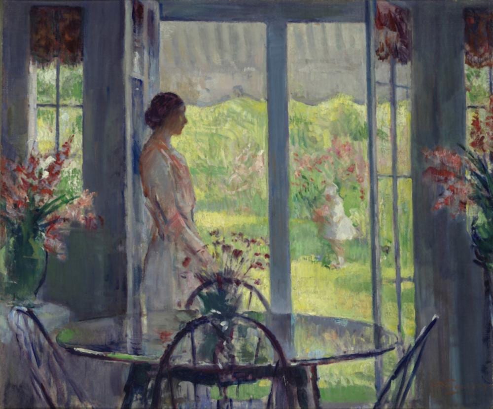 Henry R. Rittenberg comparable auction result: henry r rittenberg 1879 1969 the shaded porch 20 1 4 x 24 1 4 in 51 4 x 61 6 cm