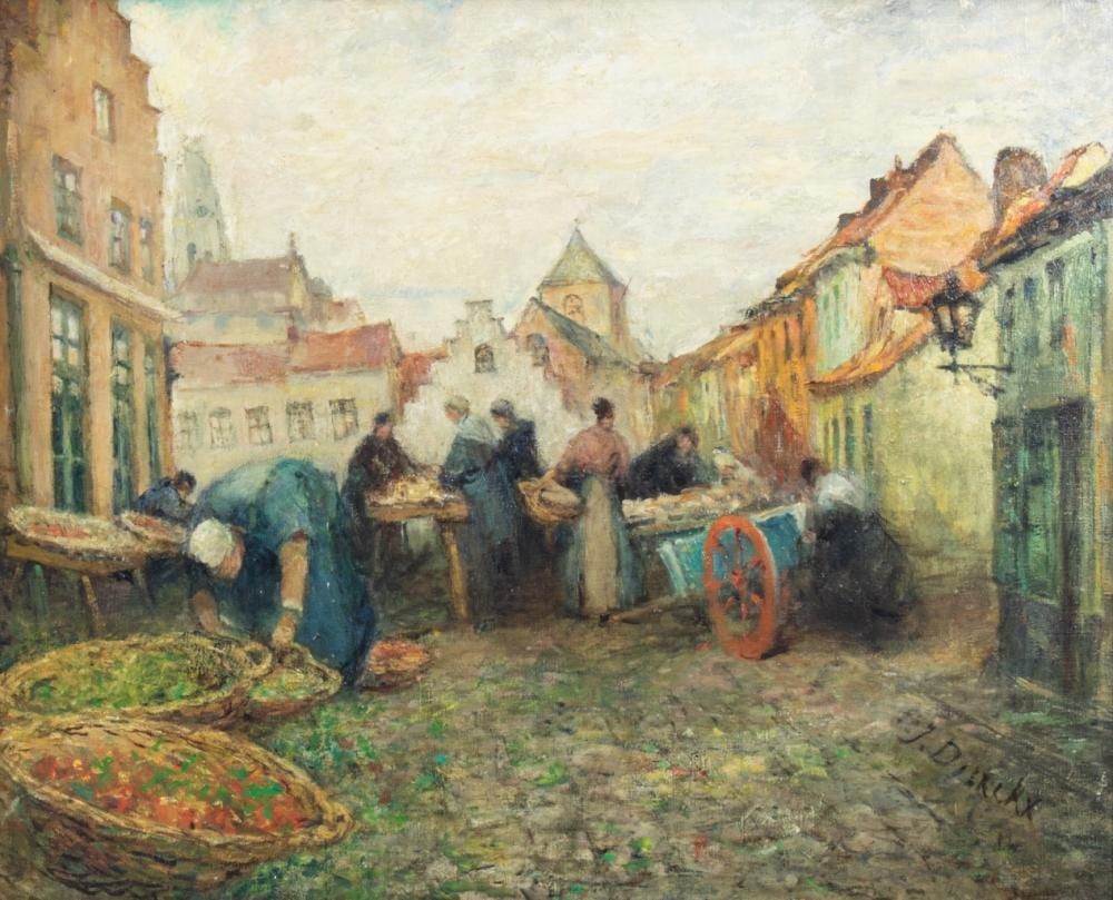 Pierre Jacques Dierckx comparable auction result: pierre jacques dierckx 1855 1947