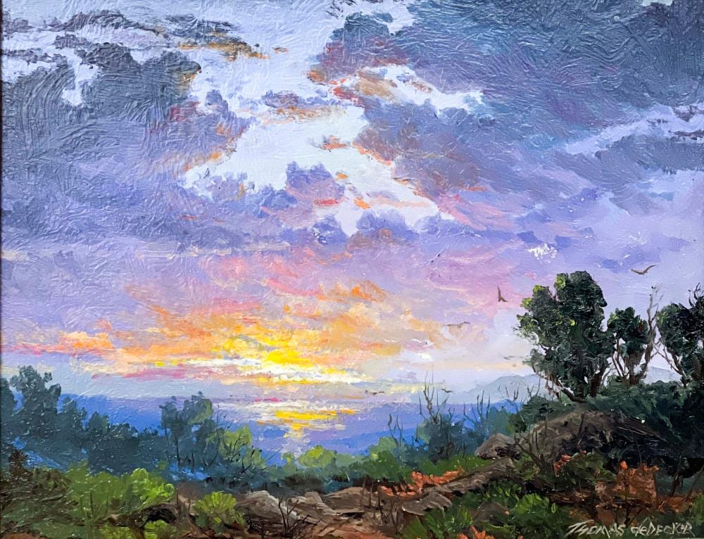 Thomas A. DeDecker comparable auction result: thomas a dedecker lakeside sunrise