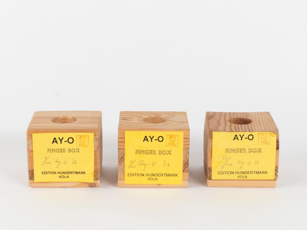Ay-O comparable auction result: ay o 1931 tamatsukuri lebt in new york