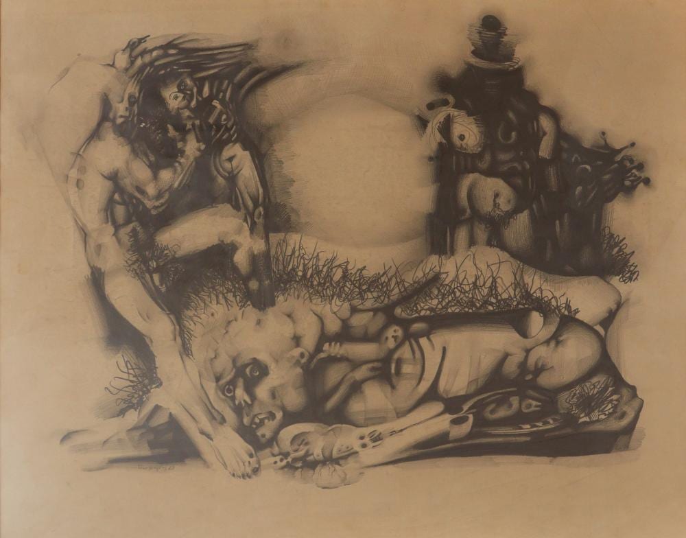 Georgios Derpapas comparable auction result: georgios derpapas greek 1937 2014 ar