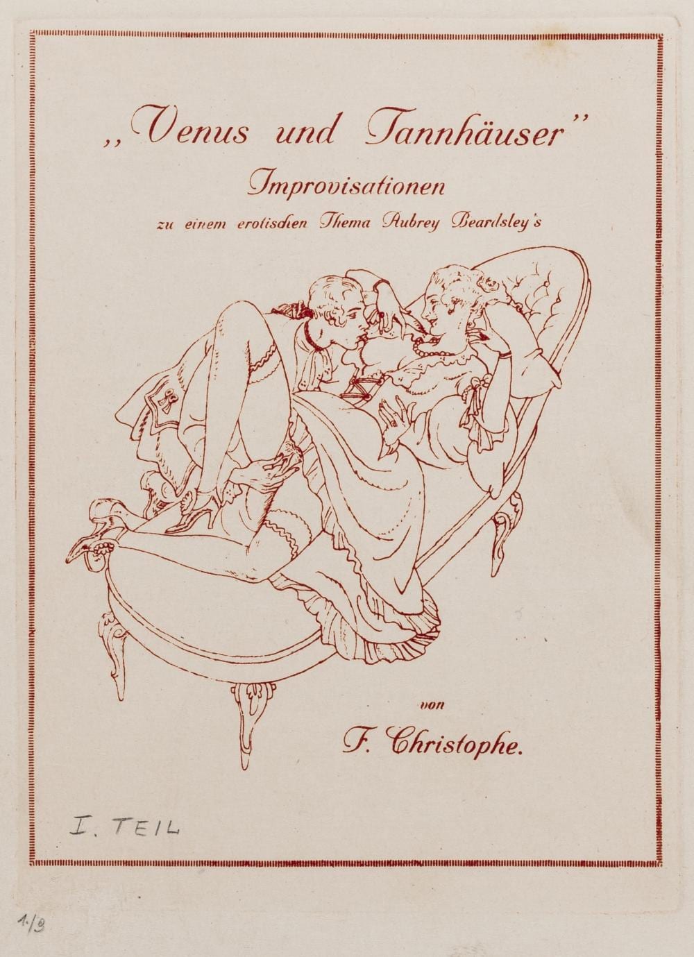 Chris Capper comparable auction result: christophe franz venus und