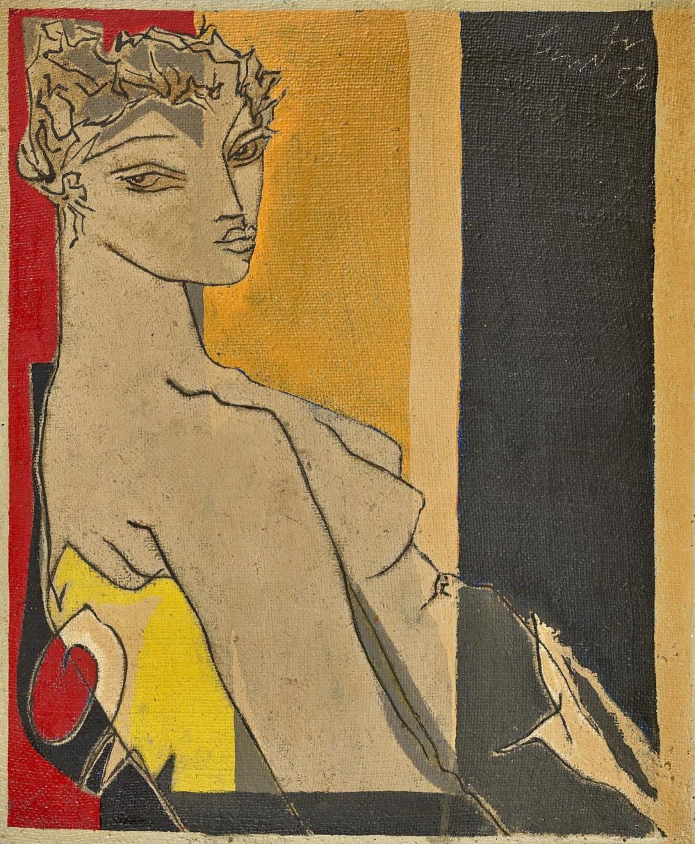 Albert Lindi comparable auction result: lindi eigtl lindegger albert clair obscur