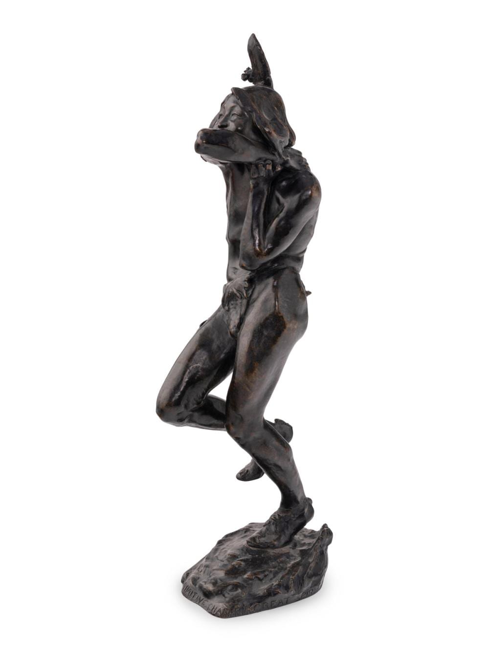 Hermon Atkins MacNeil comparable auction result: hermon atkins macneil american 1866 1947 a primitive chant to the great spirit number 3