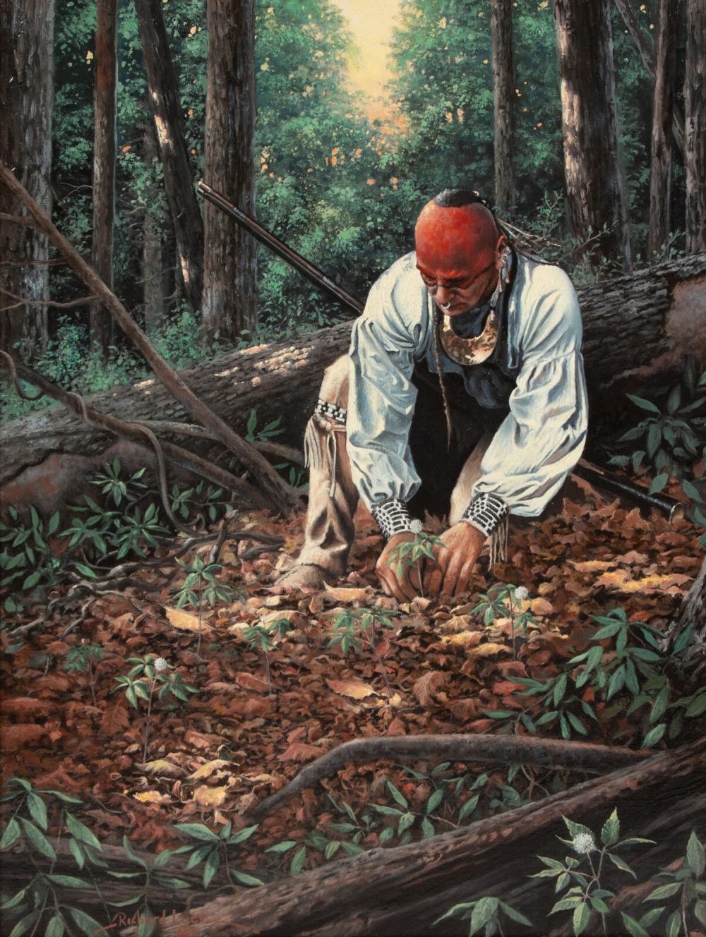Richard Luce comparable auction result: richard luce american b 1950 ginseng medicine