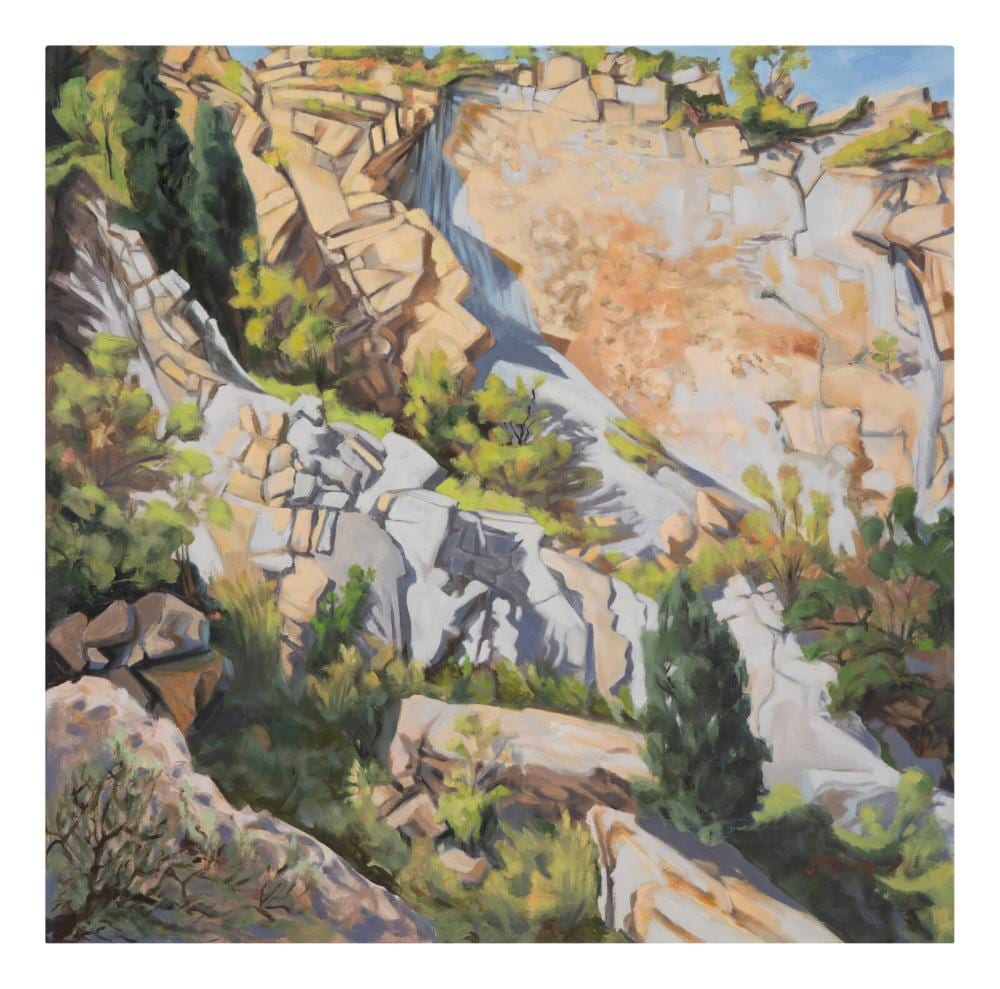 Joellyn Duesberry comparable auction result: joellyn duesberry american 1944 2016 three strata roxborough entry co 2007
