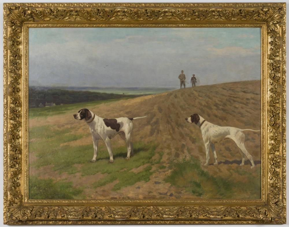 Alexandre Clarys comparable auction result: alexandre clarys 1857 1920 sc ne de chasse