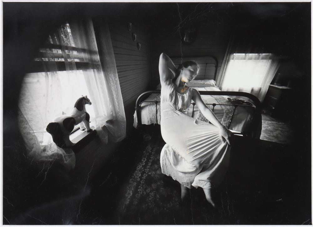 Emmet Gowin comparable auction result: emmet gowin american b 1941 edith danville virginia 1970