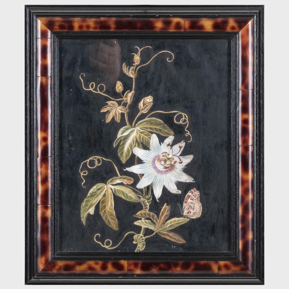 adam ludwig wirsing 1733 1797 passion flower with a butterfly · STAIR · 2024-04-25 Adam Ludwig Wirsing comparable auction result: adam ludwig wirsing 1733 1797 passion flower with a butterfly