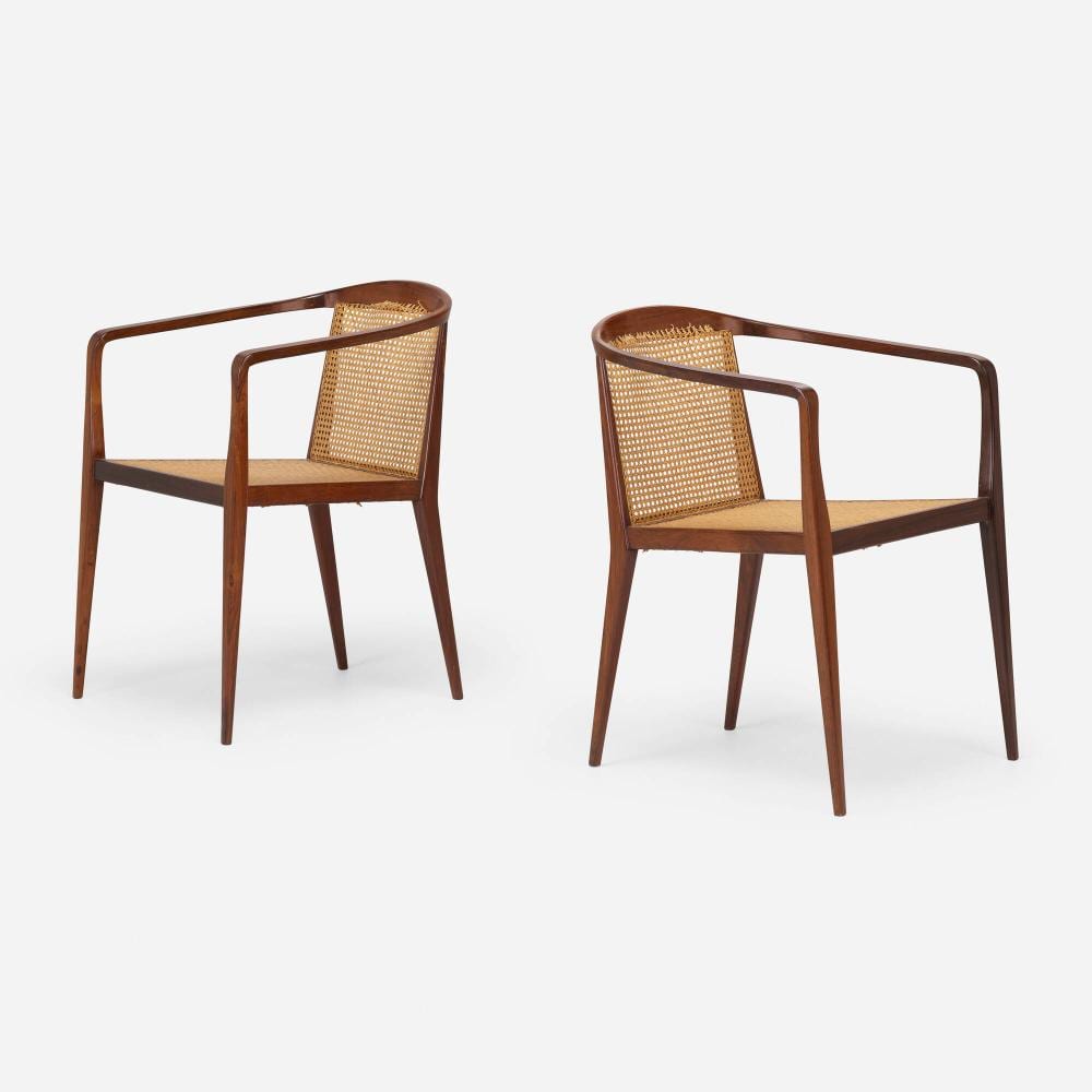 John Graz comparable auction result: john graz armchairs pair