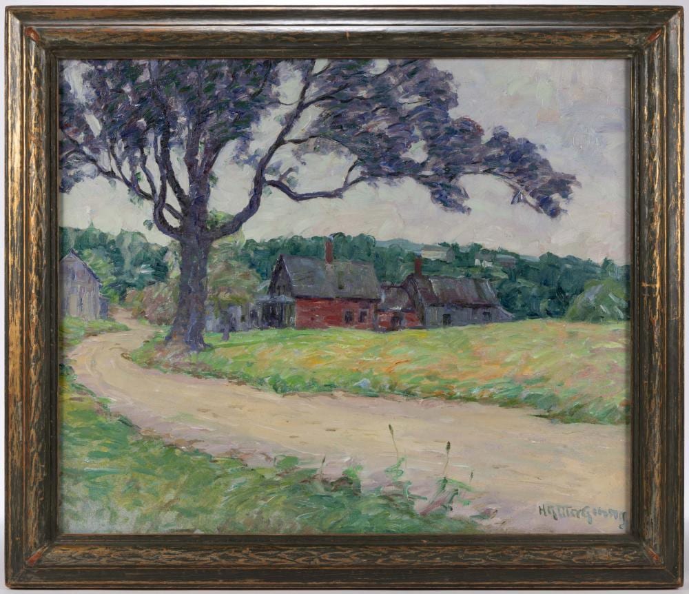 henry ryan macginnis american 1875 1962 farm scene · Jeffrey S. Evans & Associates · 2024-04-27 Henry Ryan MacGinnis comparable auction result: henry ryan macginnis american 1875 1962 farm scene
