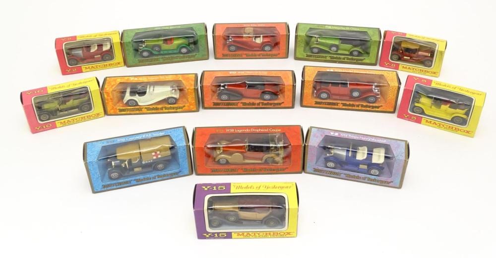 Leopoldo de Almeida comparable auction result: toys a quantity of die cast scale model matchbox models of yesteryear by l