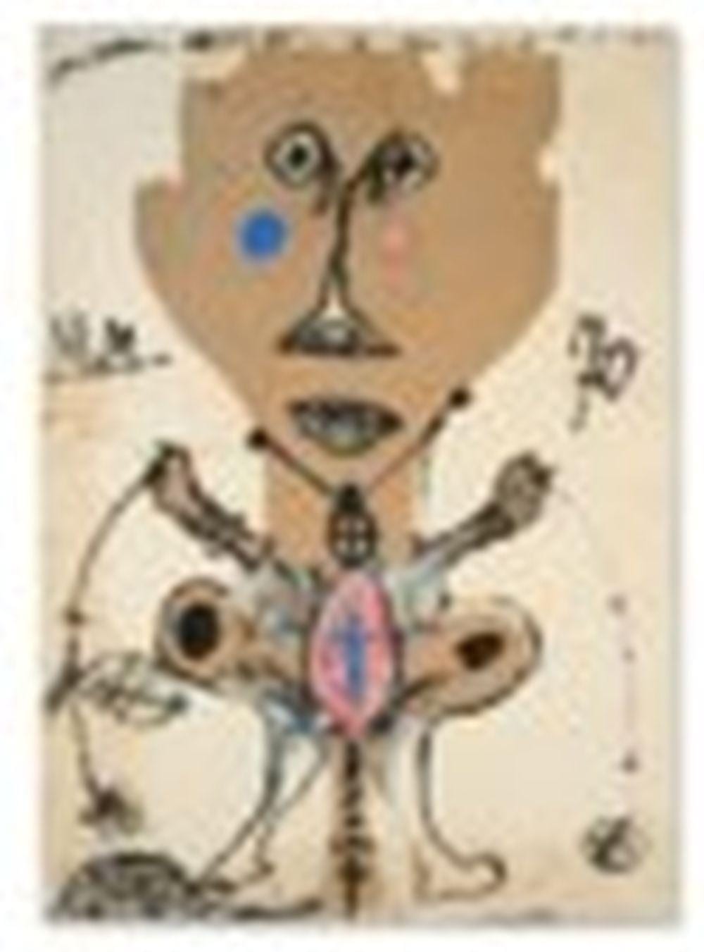 Michel Macréau comparable auction result: michel macr au 1935 1995 sans titre acrylique et collages de papiers sur