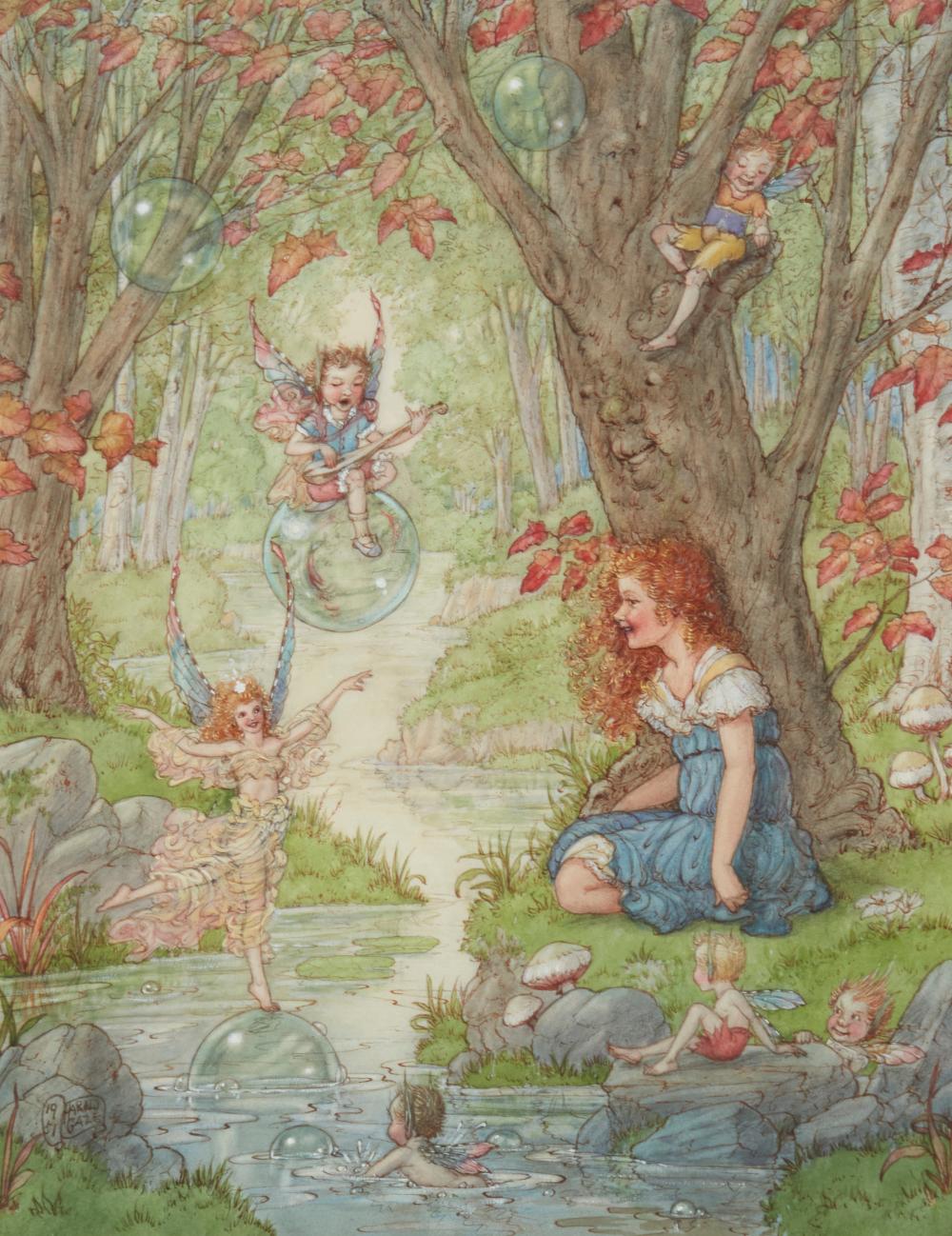 harold gaze 1884 1963 fairy serenade 1951 · John Moran Auctioneers · 2024-05-07 Harold Gaze comparable auction result: harold gaze 1884 1963 fairy serenade 1951