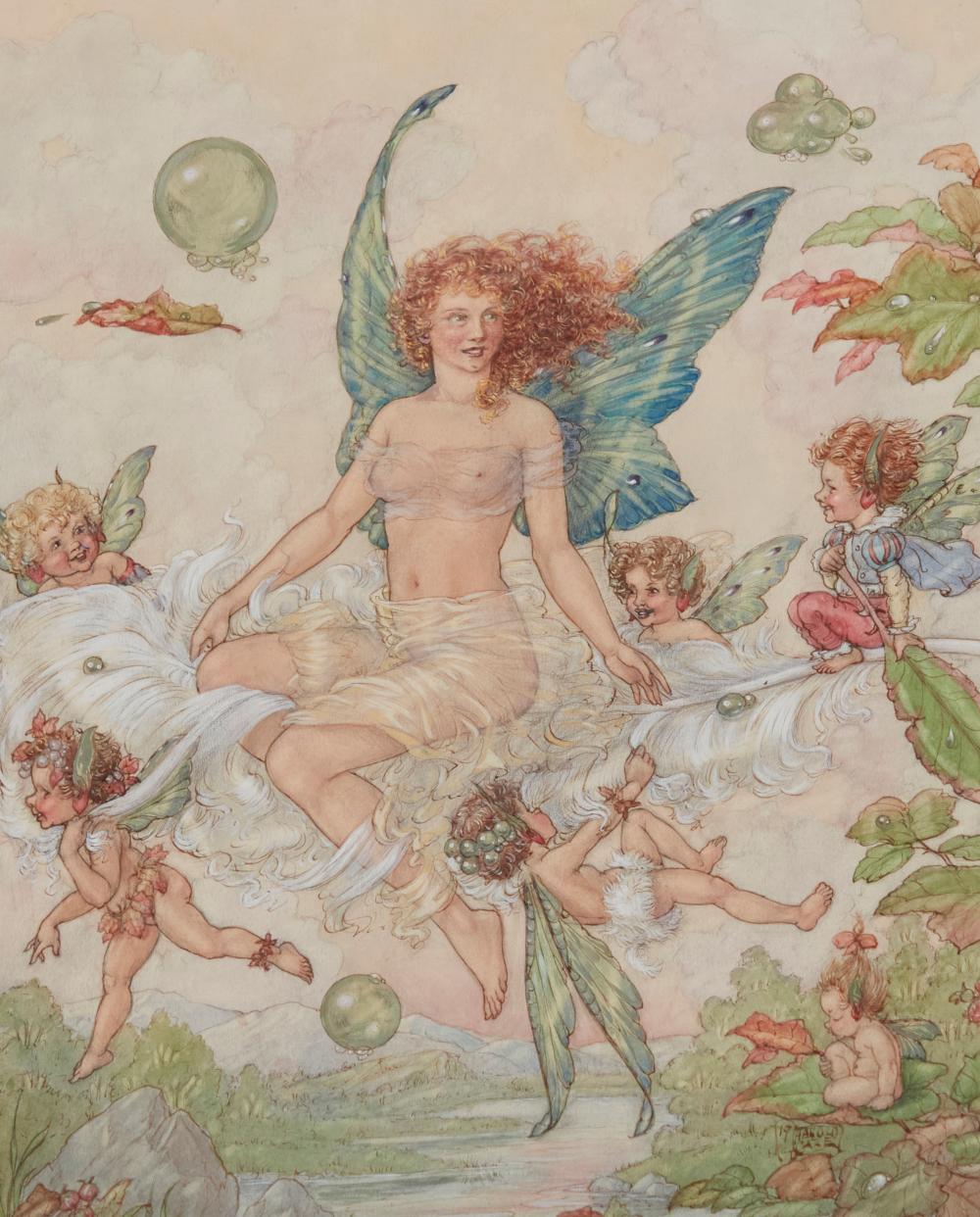 harold gaze 1884 1963 fairies · John Moran Auctioneers · 2024-05-07 Harold Gaze comparable auction result: harold gaze 1884 1963 fairies