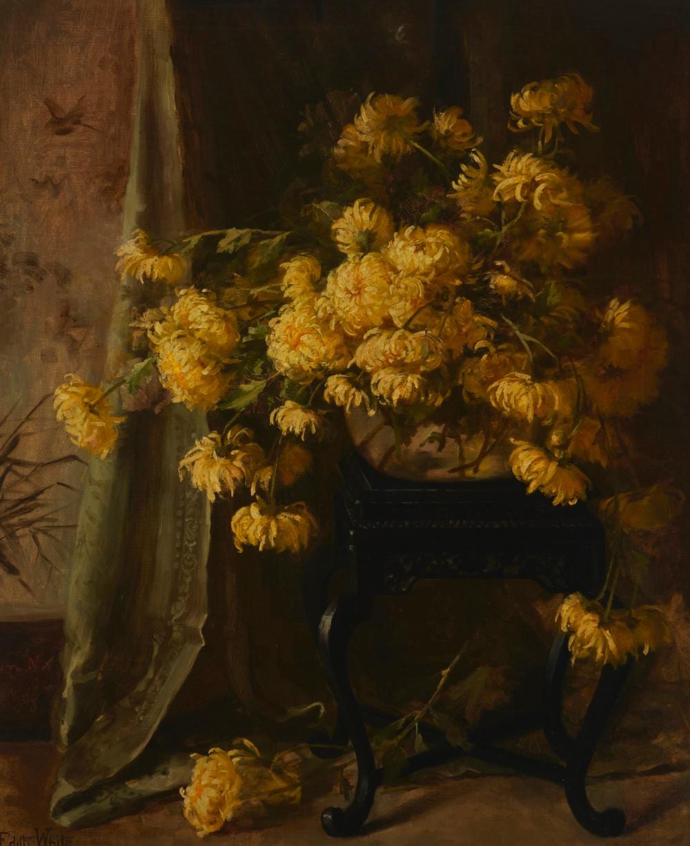 edith white 1855 1946 still life with flowers · John Moran Auctioneers · 2024-05-07 Edith White comparable auction result: edith white 1855 1946 still life with flowers