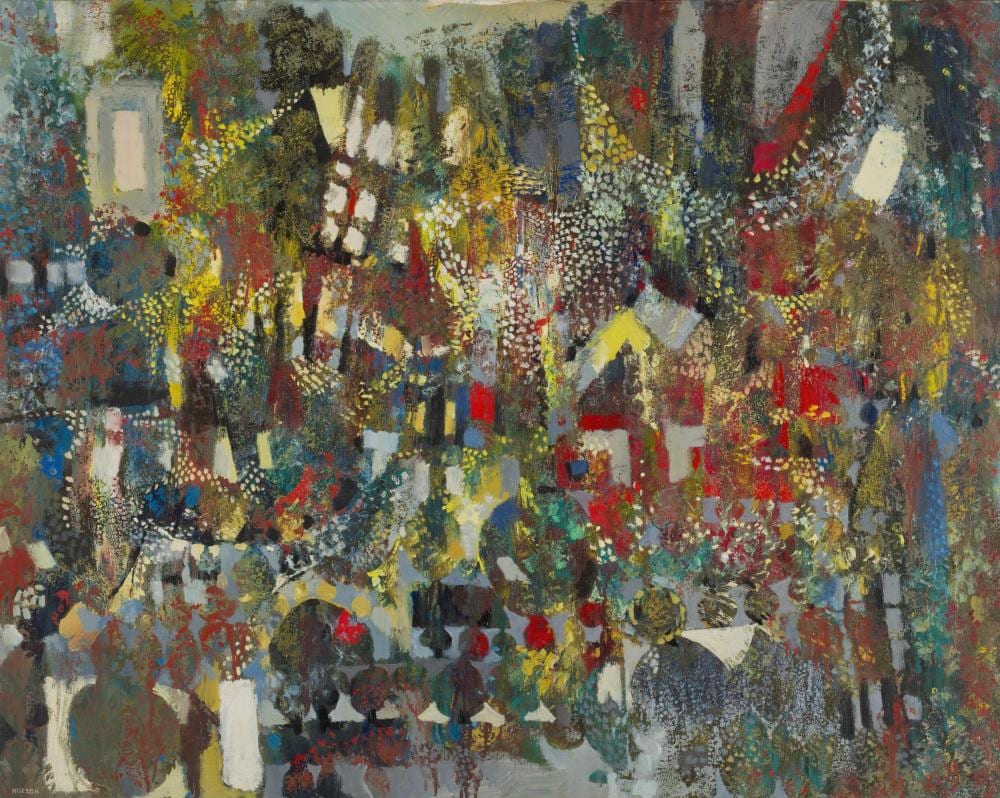 Endre Rozsda comparable auction result: endre rozsda 1913 1999 magie