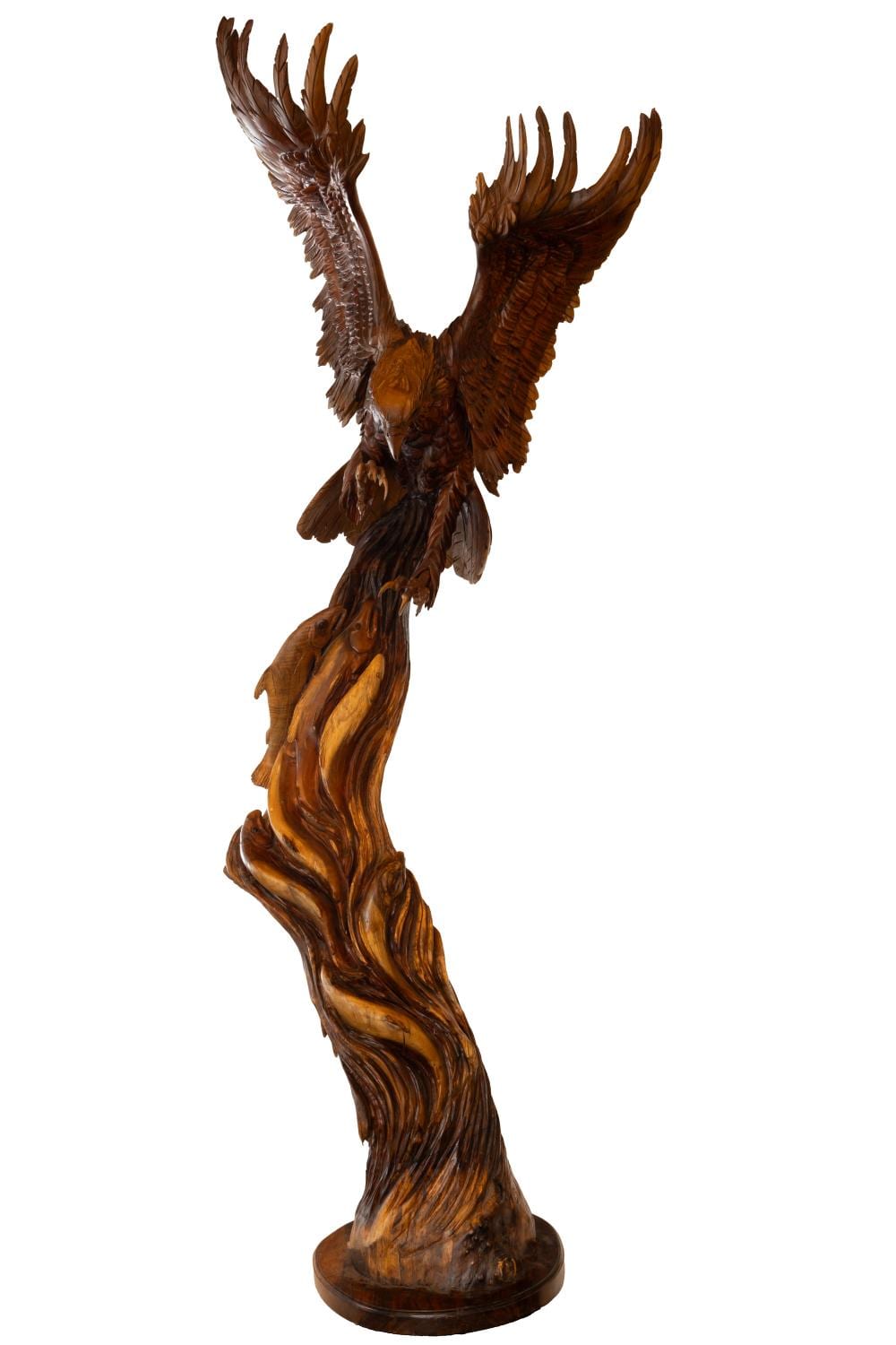 J. Chester Armstrong comparable auction result: j chester armstrong 1948 wild caught eagle