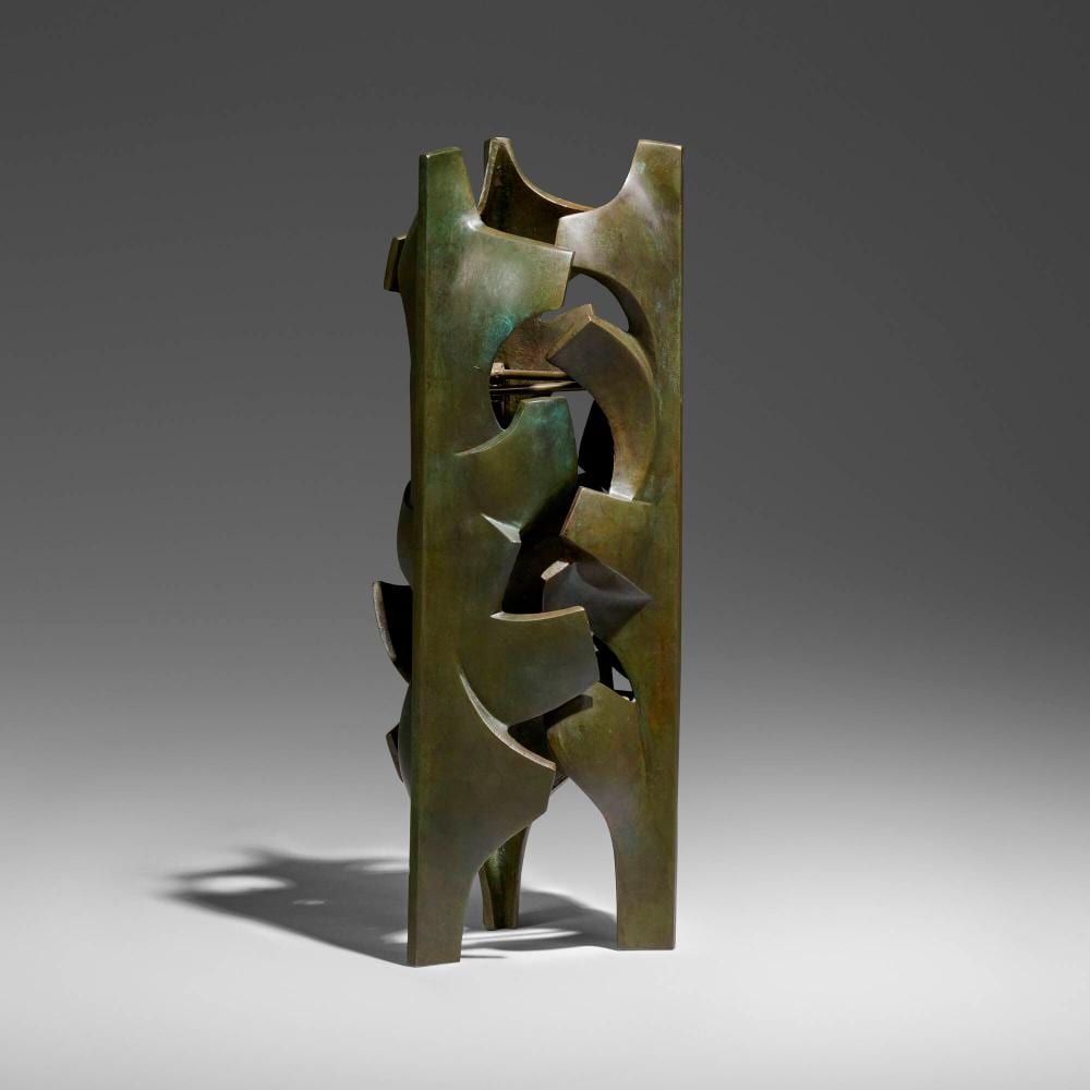 Malcolm Leland comparable auction result: malcolm leland floor sconce