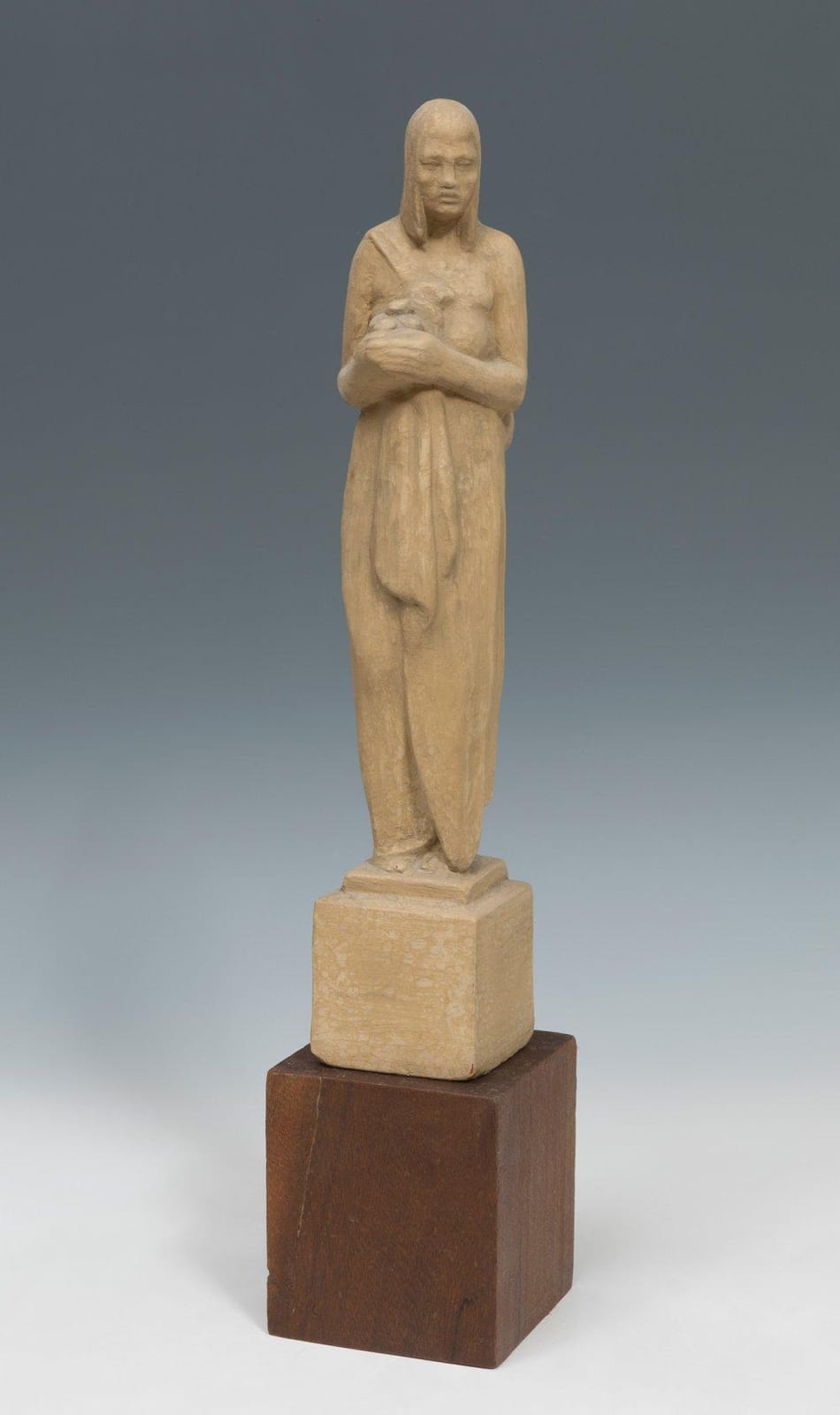 Henri Albert Lagriffoul comparable auction result: henri albert lagriffoul france 1907 1981 maternity patinated ceramic and wooden base