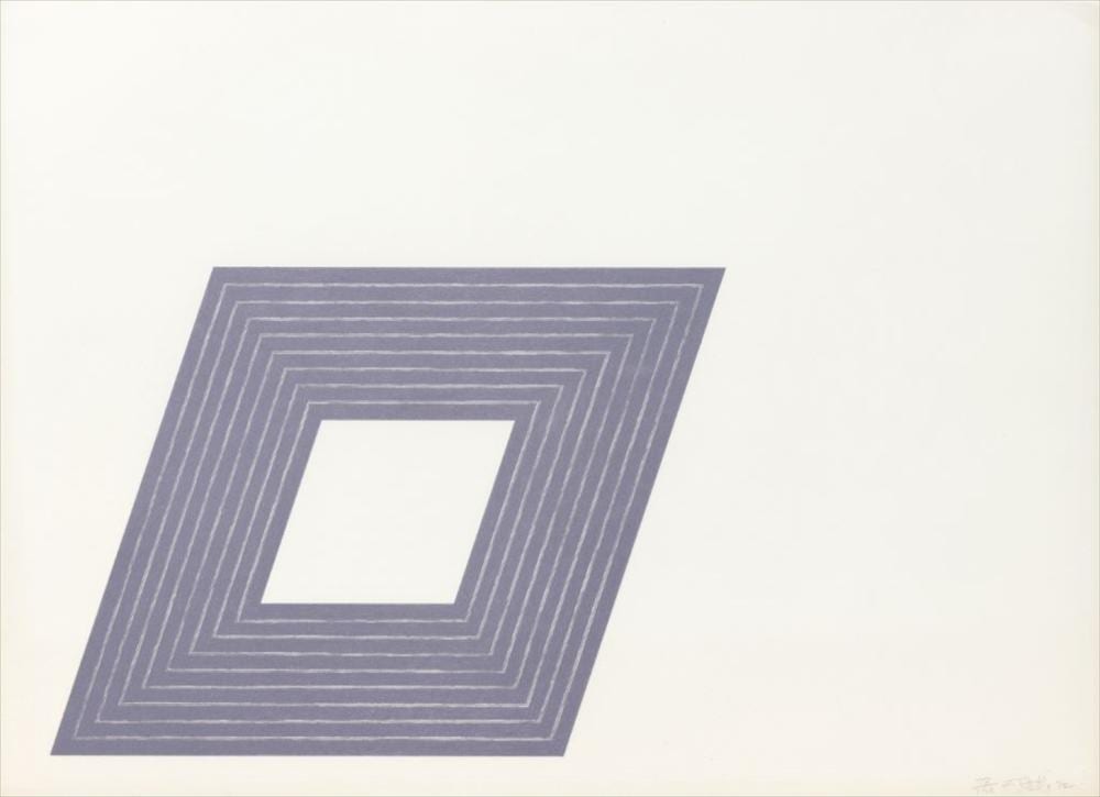 Carl André comparable auction result: carl andr from purple series