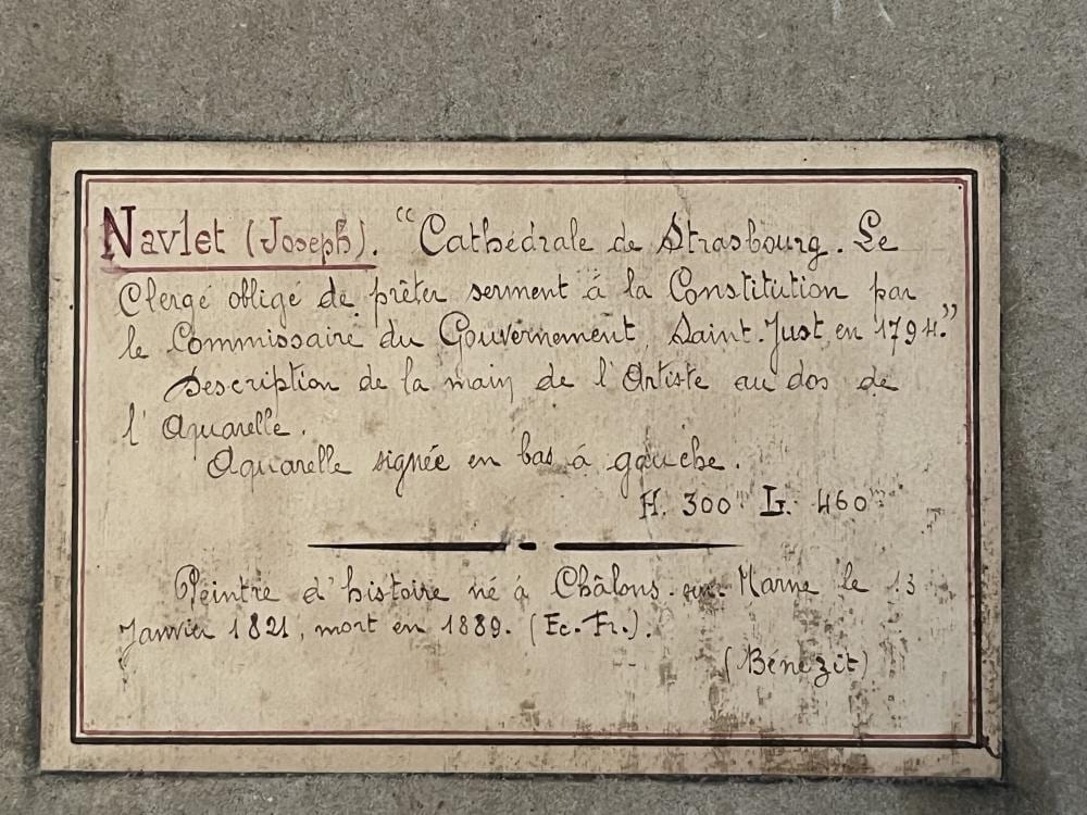joseph navlet 1821 1889 le serment gouache sign · Osenat · 2024-05-05 Joseph Navlet comparable auction result: joseph navlet 1821 1889 le serment gouache sign