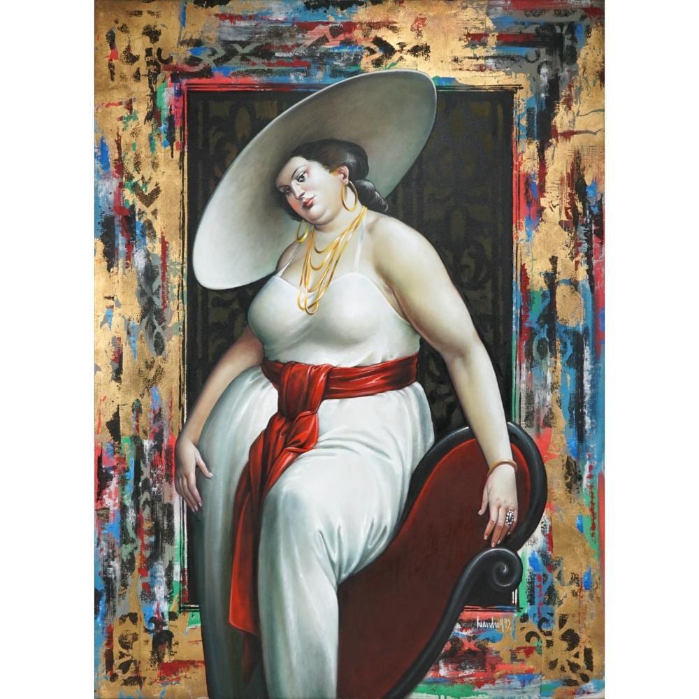 Leandro Velasco comparable auction result: leandro velasco colombian 1933 2023