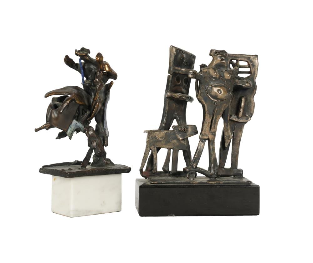 Abbott Lawrence Pattison comparable auction result: abbott lawrence pattison 1916 1999 two bronze works