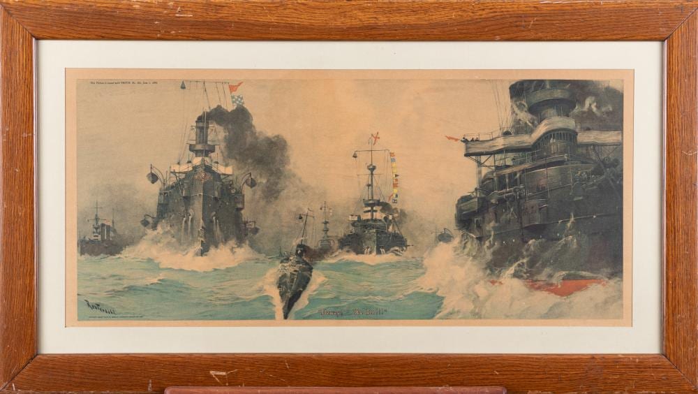 Henry Reuterdahl comparable auction result: dewey we do henry reuterdahl