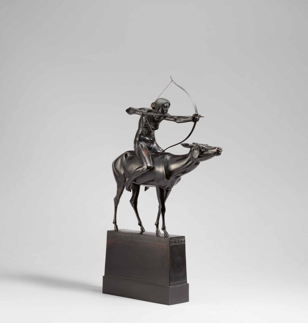 Georg Wrba comparable auction result: georg wrba diana on the doe