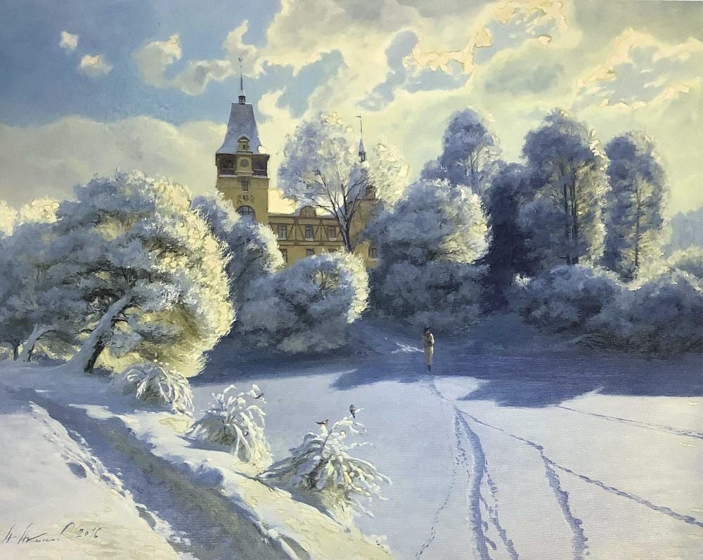 Alexander Akopov comparable auction result: alexander akopov signed numbered giclee on canvas