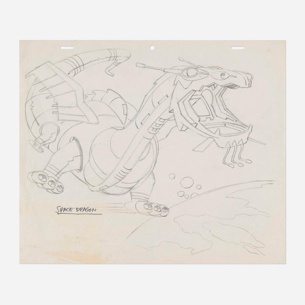 jack kirby space dragon · Wright · 2024-05-03 Jack Kirby comparable auction result: jack kirby space dragon