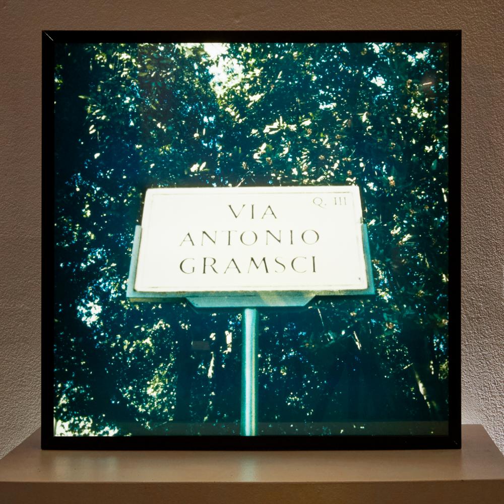 Alfredo Jaar comparable auction result: alfredo jaar transparency in light box 1989