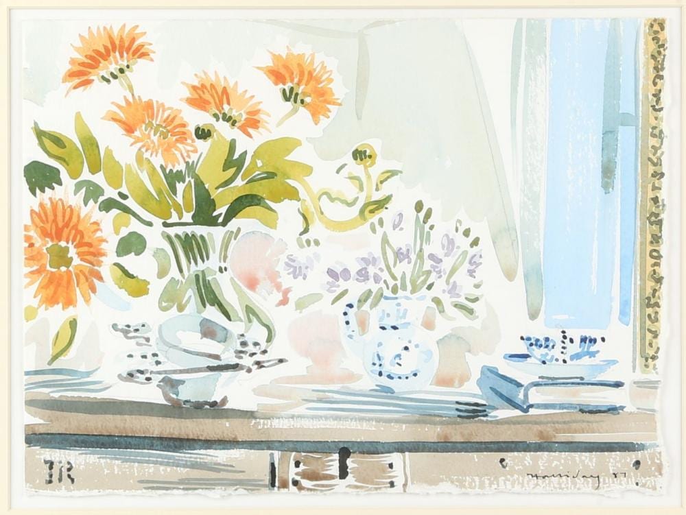 alan halliday british b 1952 marigolds against · Ewbank's · 2024-04-25 Alan Halliday comparable auction result: alan halliday british b 1952 marigolds against