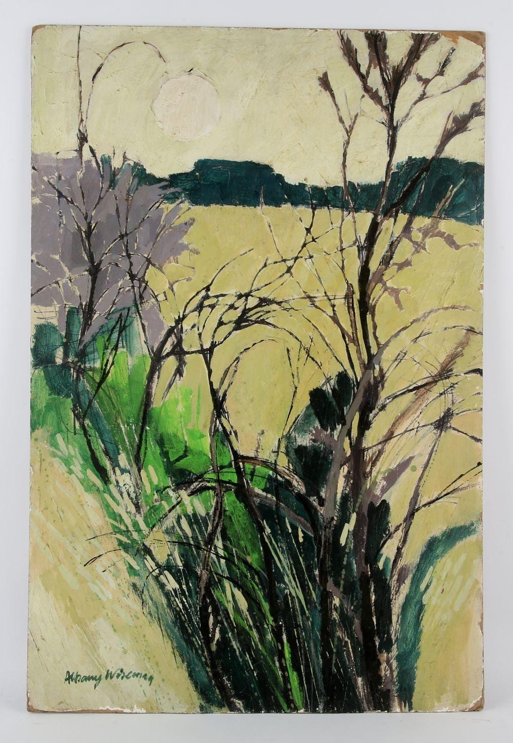 Albany Wiseman comparable auction result: albany wiseman british 1930 2021 view of a fiel