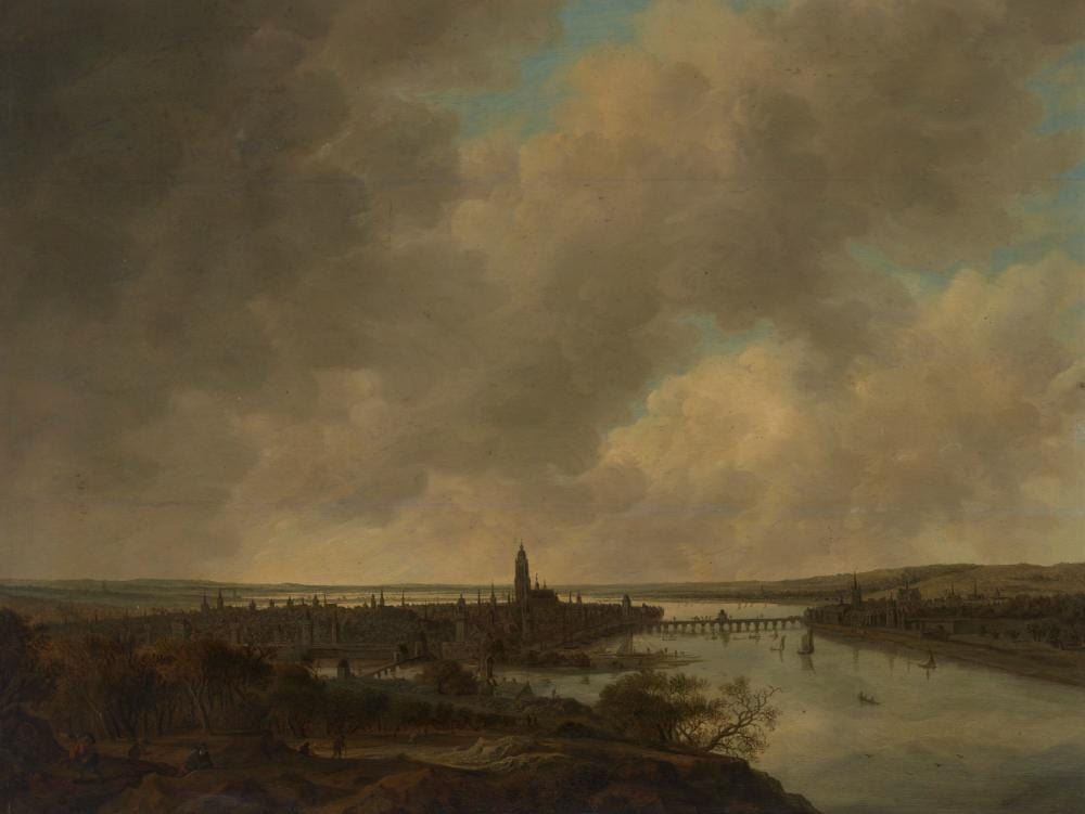 Anthonie Jansz. van der Croos comparable auction result: anthonie jansz van der croos alkmaar 1606 1662 the hague a panoramic landscape presumed