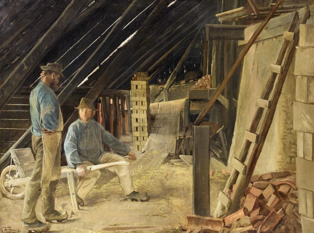 Laurits Andersen Ring comparable auction result: laurits andersen ring ring 1854 1933 sankt j rgensbjerg i teglv rket at the brickyard
