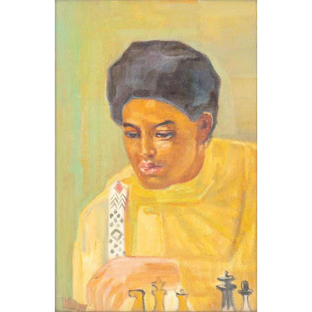 Mohamed Naghi comparable auction result: mohammad naghi egyptian 1888 1956