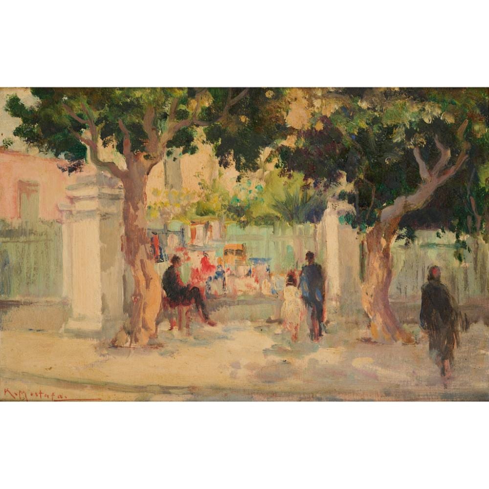kamel moustafa egyptian 1917 1982 · Olympia Auctions · 2024-05-01 Kamel Moustafa comparable auction result: kamel moustafa egyptian 1917 1982