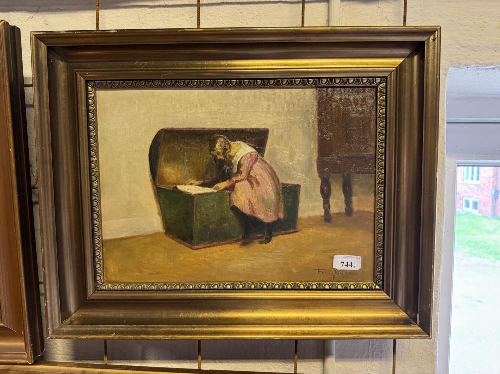 Poul Friis Nybo comparable auction result: poul friis nybo 1869 1929