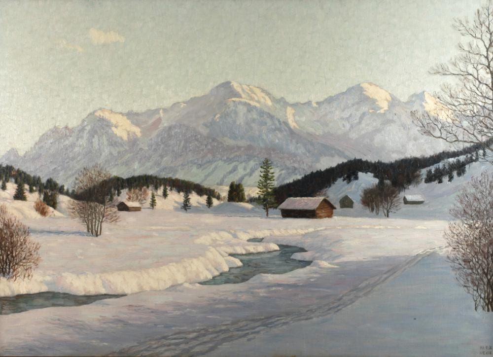 alexander weise winter im gebirge · Auktionshaus Mehlis GmbH · 2024-05-25 Alexander Weise comparable auction result: alexander weise winter im gebirge