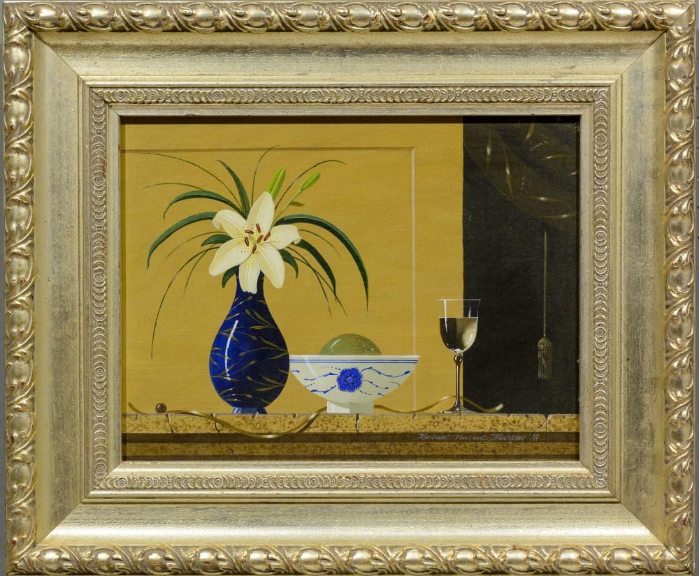 Michael Vincent Murphy comparable auction result: michael vincent murphy sa born 1943 2 x oils still lifes signed dated 97 28 x 38 each