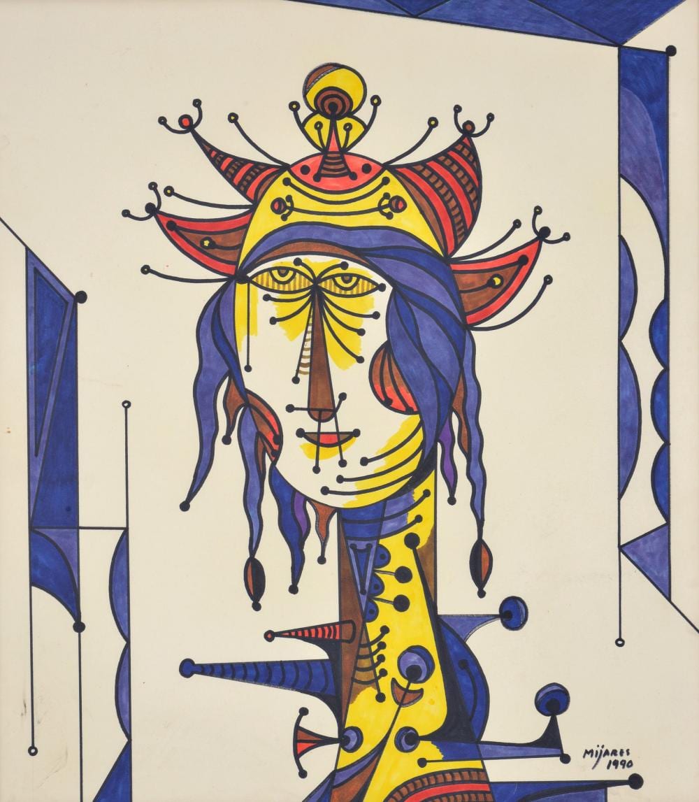 Jose Mijares comparable auction result: jose mijares drawing